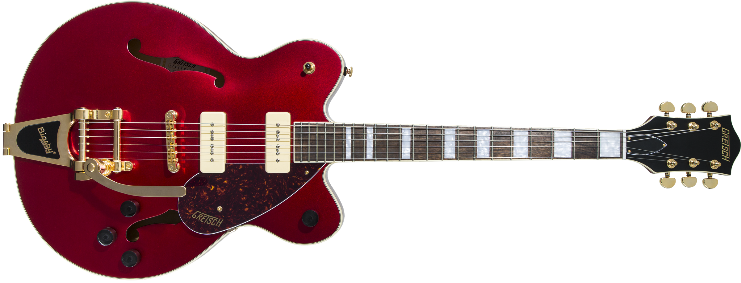 G2622TG-P90 Limited Edition Streamliner™ Center Block P90 with Bigsby® and Gold Hardware 